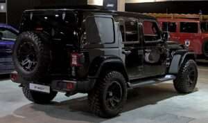 Jeep wrangler increase vehicle ground clearance