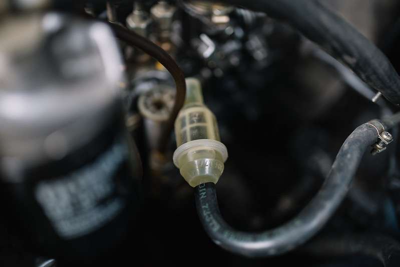 Car engine fuel filter