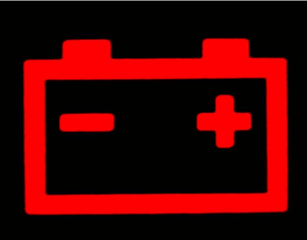 Battery Dashboard warning lights