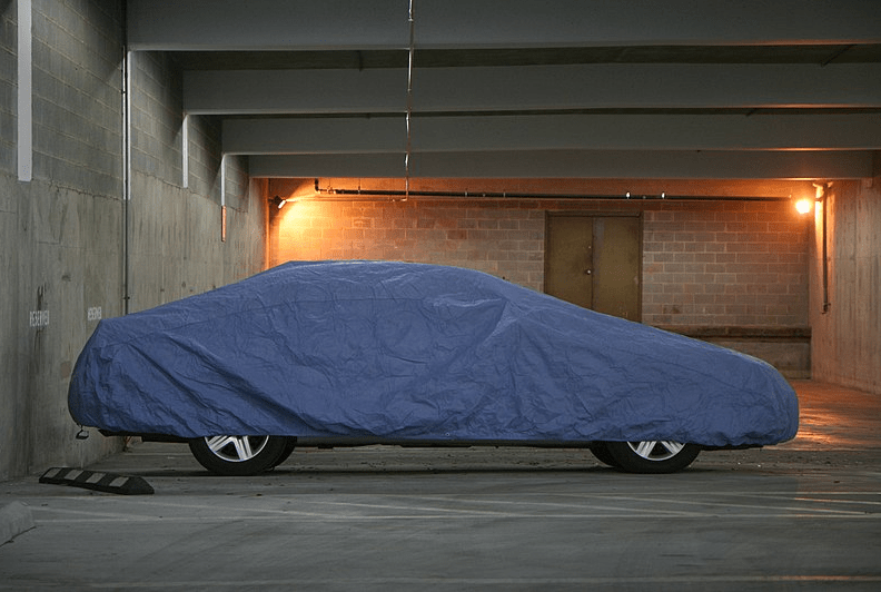 covered car and Safely Store the car
