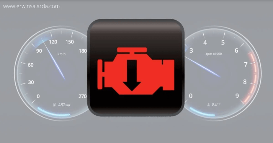 Reduced engine power dashboard warning light