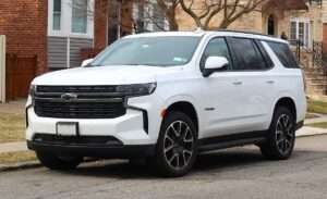 Chevrolet Tahoe SUVs with high ground clearance