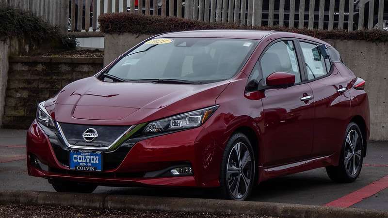 2021 Nissan Leaf small cars with high ground clearance