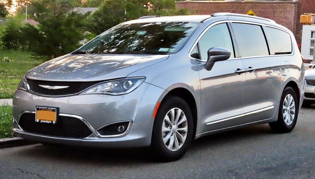 Chrysler Pacifica touring minivan.