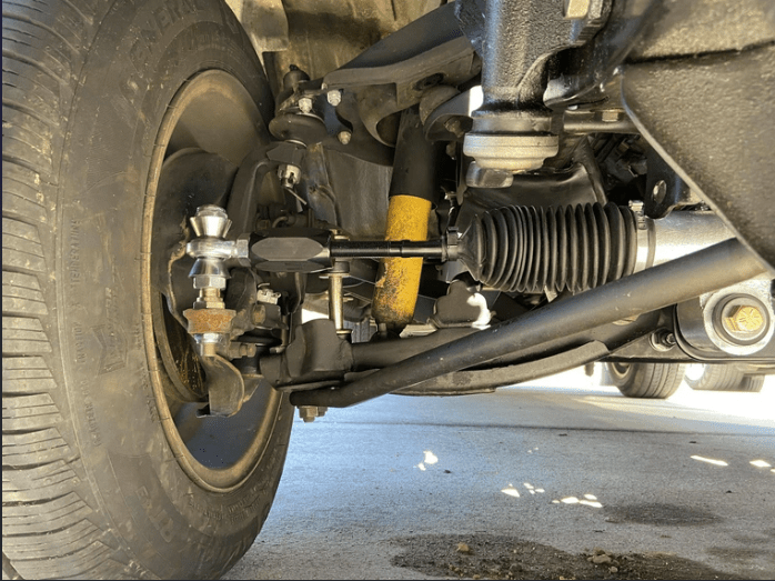 Rack and Pinion Power Steering.